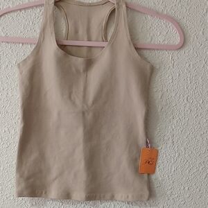 Women's Beige Tank Top .P .s